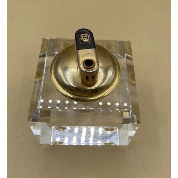 Neiman Marcus Horchow Cigar Aficionado Lead Crystal Lighter READ - Picture 6 of 11